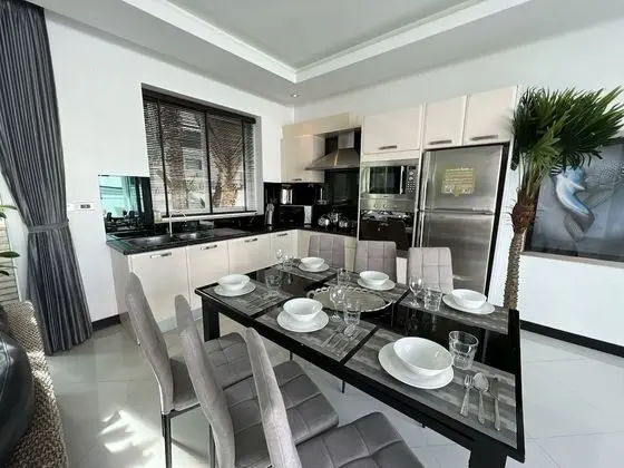 Three-Bedroom Villa with Private Pool and Garden