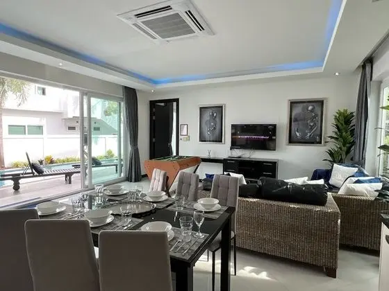 Three-Bedroom Villa with Private Pool and Garden