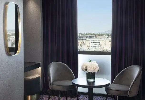 Deluxe Tek Büyük veya İki Ayrı Yataklı Oda, Şehir Manzaralı (High Floor View)
