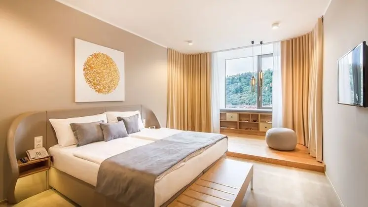 Deluxe Tek Büyük veya İki Ayrı Yataklı Oda, Nehir Manzaralı