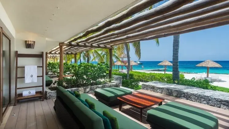 Premium Oda, 2 Büyük (Queen) Boy Yatak, Manzaralı (Reef View Beach Access)