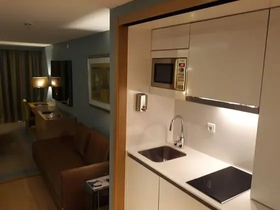 Deluxe İki Ayrı Yataklı Oda, 2 Tek Kişilik Yatak, Küçük Mutfak, Şehir Manzaralı