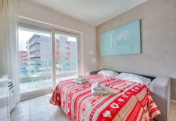 Family Apart Daire, 1 Çift Kişilik Yatak ve Çekyat, Bahçeli (Prestige du Lac 27)