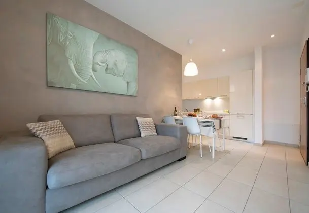 Family Apart Daire, 1 Çift Kişilik Yatak ve Çekyat, Bahçeli (Prestige du Lac 27)