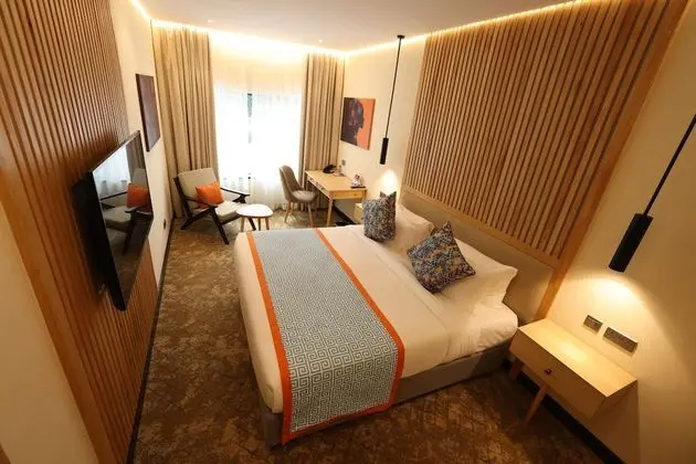 Deluxe Tek Büyük Yataklı Oda, 1 Büyük (Queen) Boy Yatak, Şehir Manzaralı