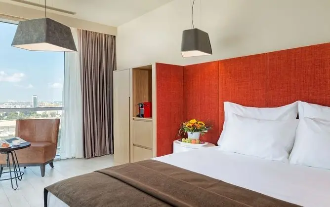Premium Tek Büyük veya İki Ayrı Yataklı Oda, Business Dinlenme Salonu Kullanımı