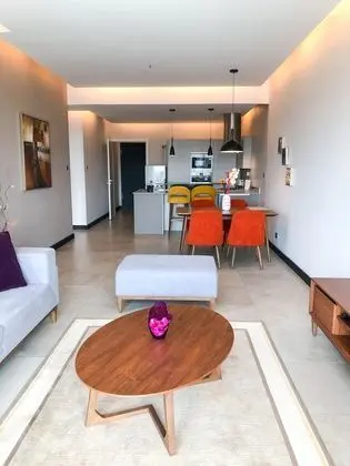 Deluxe Apart Daire, 2 Yatak Odası, Mutfak, Kule (Middle Unit)