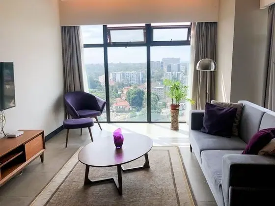 Deluxe Apart Daire, 2 Yatak Odası, Mutfak, Kule (Middle Unit)