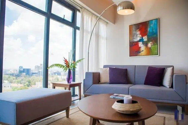 Luxury Apart Daire, 2 Yatak Odası, Şehir Manzaralı (Corner Unit)