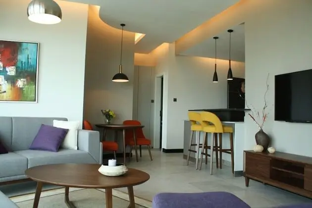 Luxury Apart Daire, 2 Yatak Odası, Şehir Manzaralı (Corner Unit)