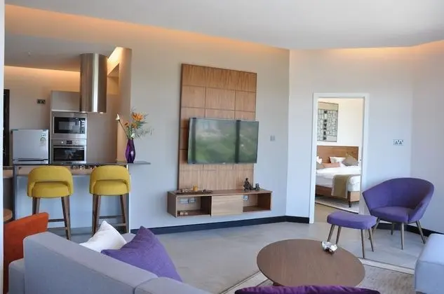 Luxury Apart Daire, 2 Yatak Odası, Şehir Manzaralı (Corner Unit)