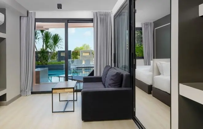 Exclusive Çatı Katı Süiti (Penthouse), 2 Yatak Odası, Sigara İçilmez, Havuz Manzaralı