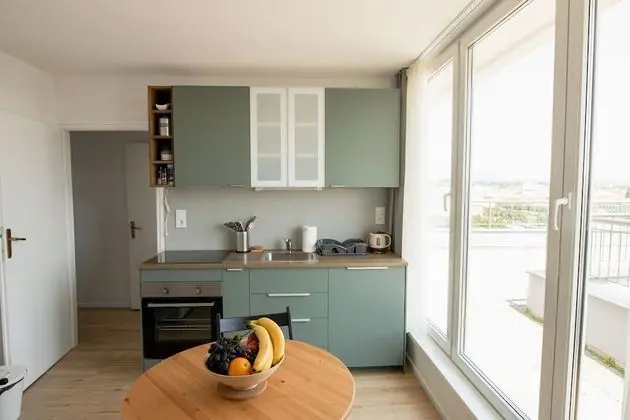 City Apart Daire, 1 Yatak Odası, Balkon, Şehir Manzaralı