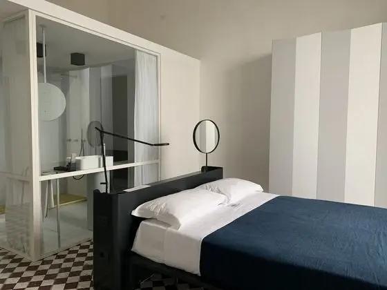 Deluxe Tek Büyük Yataklı Oda, Balkon, Deniz Manzaralı (Palazzo Don'Anna)