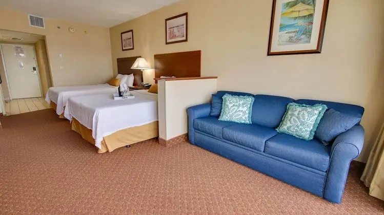 South Building -Deluxe Efficiency, No View, 2 Queen Beds & Sofa