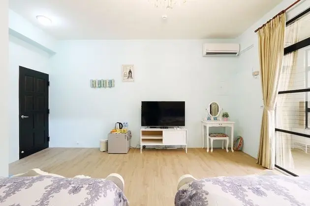 Deluxe Dört Kişilik Oda, Balkon