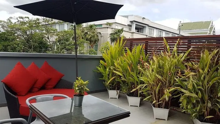 6 Beds Female Dormitory, Balcony