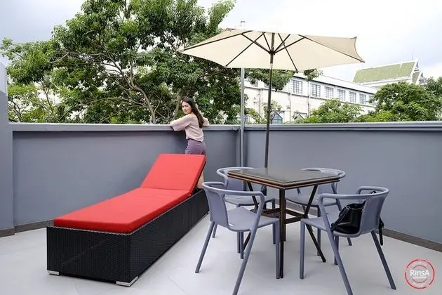 8 Beds Mixed Dormitory, Balcony