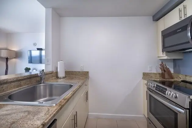 City Stüdyo Süit, 2 Yatak Odası, Mutfak, Kısmi Deniz Manzarası