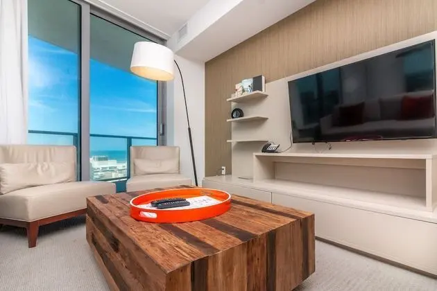 Luxury Daire, 1 En Büyük (King) Boy Yatak ve Çekyat, Mutfak, Okyanus Manzaralı