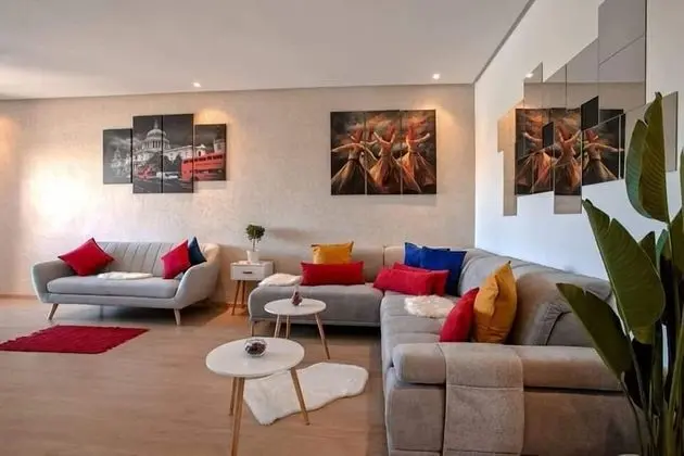 Comfort Apart Daire, 3 Yatak Odası, Sigara İçilmez, Bahçe Manzaralı