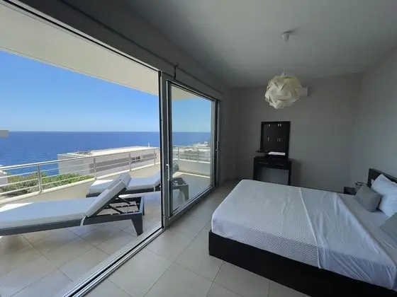 Superior Apart Daire, 2 Yatak Odası, Kısmi Deniz Manzaralı (1st Floor)