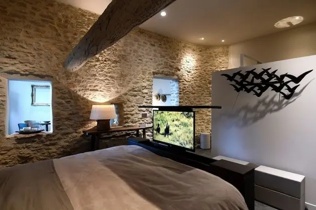 Deluxe Süit, Banyolu/Duşlu (vue Jardin en RDC)