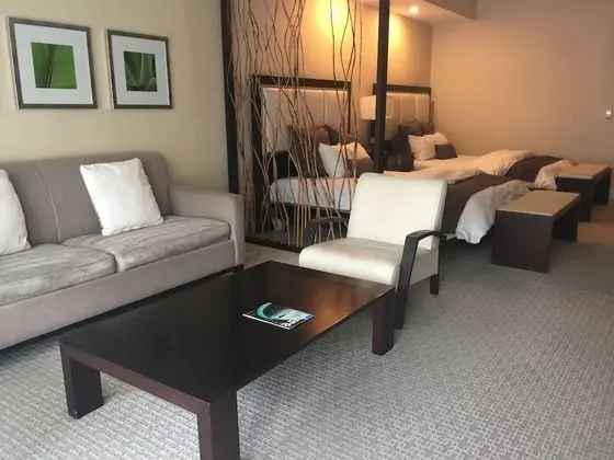 Junior Stüdyo, Birden Çok Yatak, Balkon, Golf Manzaralı (Blue Double Studio Suite)
