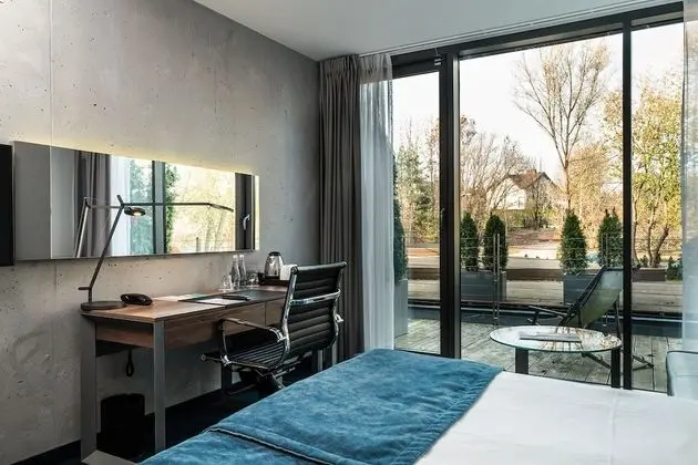 Deluxe Tek Büyük veya İki Ayrı Yataklı Oda (with terrace)