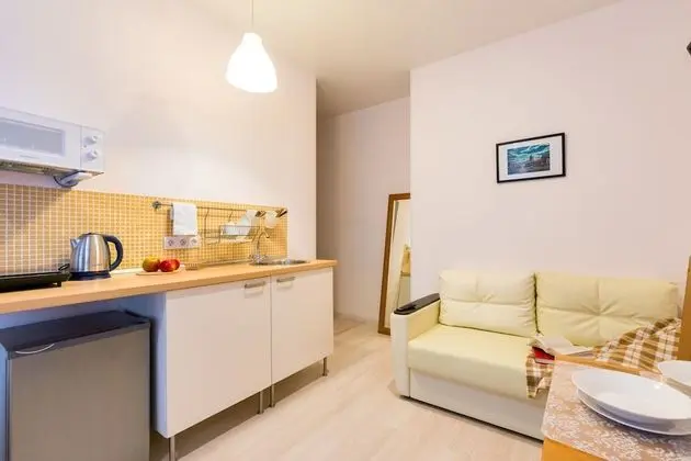 Luxury Apart Daire, 1 Büyük (Queen) Boy Yatak ve Çekyat, Sigara İçilmez, Avlu Manzaralı