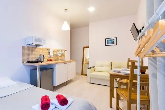 Luxury Apart Daire, 1 Büyük (Queen) Boy Yatak ve Çekyat, Sigara İçilmez, Avlu Manzaralı