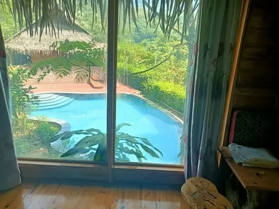 Family Bungalov, 1 Yatak Odası, Balkon, Dağ Manzaralı ( 102 )
