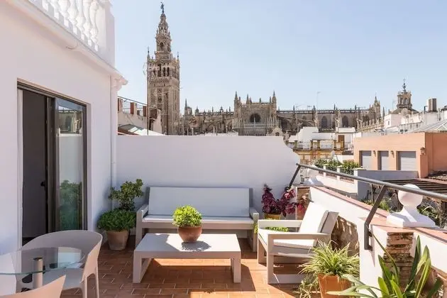 Panoramic Çatı Katı Süiti (Penthouse), Teras