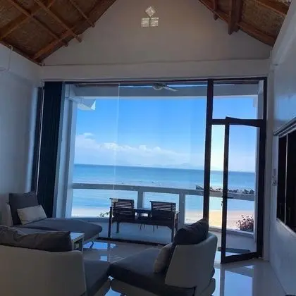 Luxury Bungalov, 1 En Büyük (King) Boy Yatak, Balkon, Plaj Manzaralı