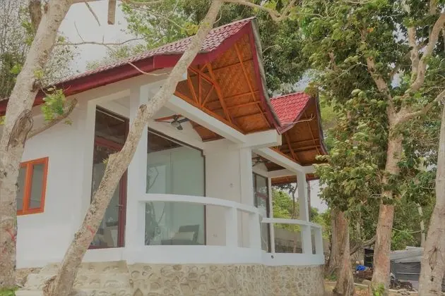 Luxury Bungalov, 1 En Büyük (King) Boy Yatak, Balkon, Plaj Manzaralı