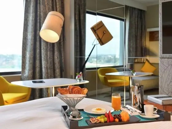 Deluxe Oda, 1 En Büyük (King) Boy Yatak, Lagün Manzaralı, Köşe (Balcony)