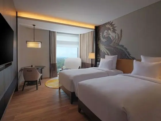 Deluxe Oda, 2 Tek Kişilik Yatak, Şehir Manzaralı