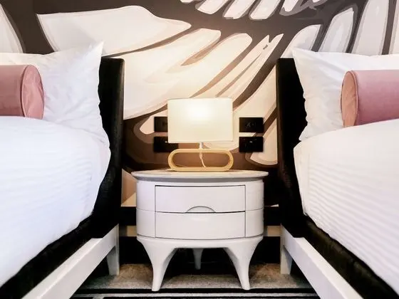 Deluxe İki Ayrı Yataklı Oda, 2 Çift Kişilik Yatak, Liman Manzaralı