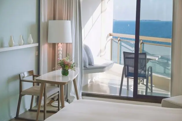 Deluxe Oda, 1 En Büyük (King) Boy Yatak, Teras, Deniz Manzaralı