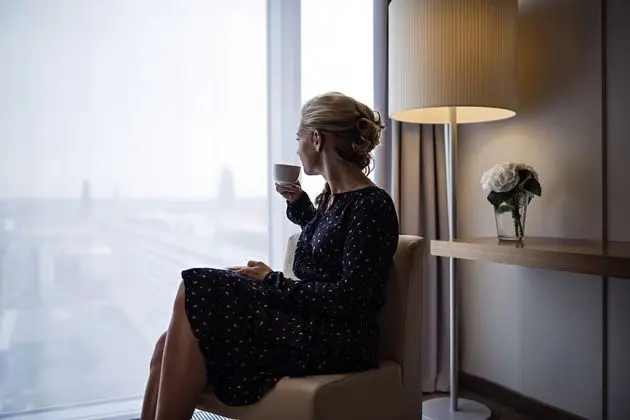 Deluxe Oda, 1 Çift Kişilik Yatak, Manzaralı (Upper floors)