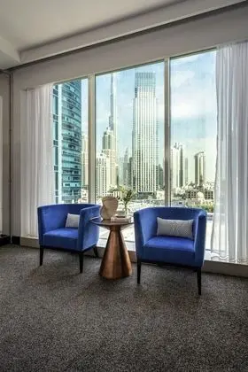 Executive İki Ayrı Yataklı Oda, 2 Tek Kişilik Yatak (Burj Khalifa View)