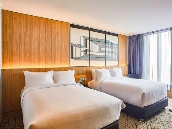 Deluxe Oda, 2 Çift Kişilik Yatak