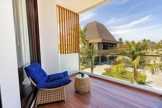 Deluxe Oda, 2 Tek Kişilik Yatak, Balkon, Bahçeli