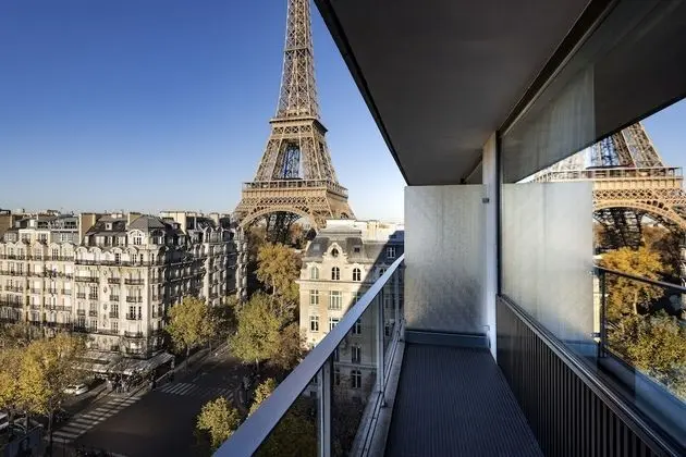 Deluxe Oda, 1 En Büyük (King) Boy Yatak ve Çekyat, Balkon (Eiffel Tower View)
