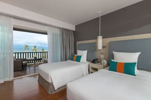 Deluxe Oda, 2 Tek Kişilik Yatak, Deniz Manzaralı