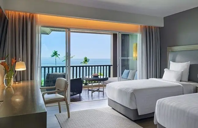 Deluxe Oda, 2 Tek Kişilik Yatak, Deniz Manzaralı