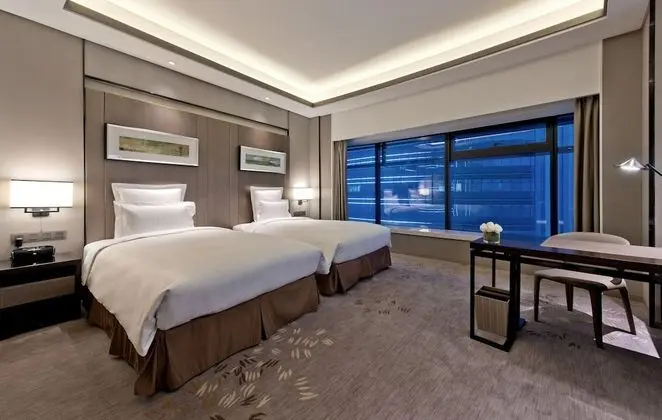 Deluxe Oda, 2 Tek Kişilik Yatak, Business Dinlenme Salonu Kullanımı (Executive, High Floor)