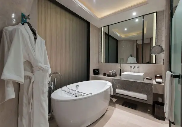 Deluxe Oda, 2 Tek Kişilik Yatak, Business Dinlenme Salonu Kullanımı (Executive, High Floor)