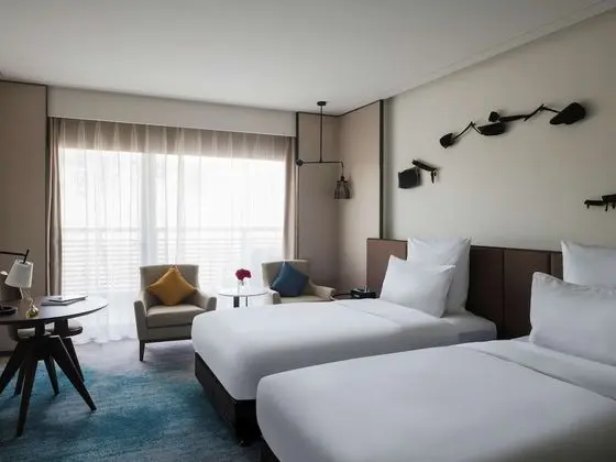 Deluxe İki Ayrı Yataklı Oda, 2 Tek Kişilik Yatak, Business Dinlenme Salonu Kullanımı (Executive)