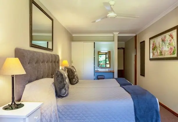 Comfort İki Ayrı Yataklı Oda, 2 Tek Kişilik Yatak, Teras, Bahçe Manzaralı